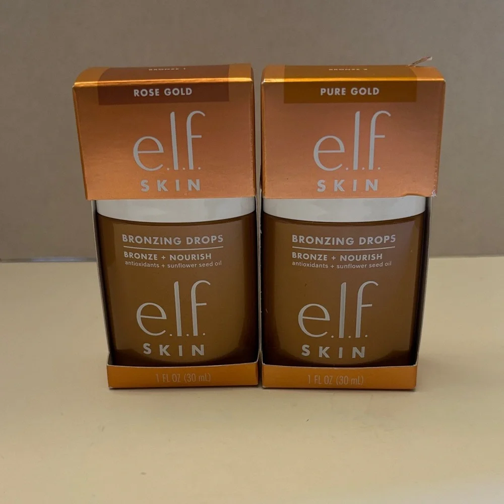 💕3/21💕e.l.f. Skin Bronzing Drops - Rose Gold or Pure Gold